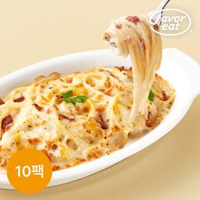 [페이보잇] 치즈폭탄 스파게티 베이컨크림 340g 10팩