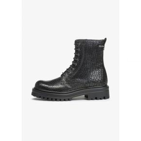 4313106 Floris van Bommel WONKI - Platform ankle boots black