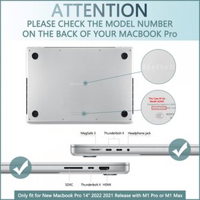 TWOLSKOO 2023 2022 2021 MacBook Pro 14 A2779 M2 A2442 M1 ProMax 케이스 대응 내충격 배열