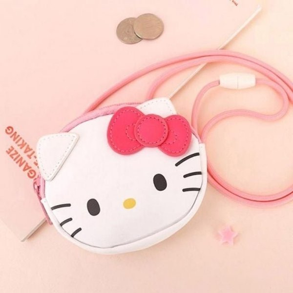 헬로키티 페이스 데일리 지갑 (WFI02TW)