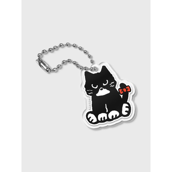 블랙 메로 패턴(키링)