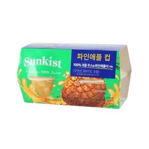 예광 썬키스트 파인애플 컵 452g(113g*4입)