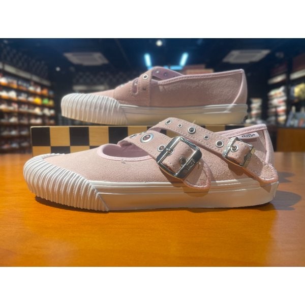 [여주점] (남여공용) 스니커즈 메리 제인 스트랩 (핑크) (VN000D9AO32)