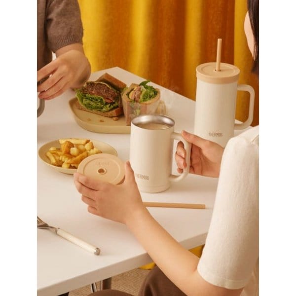 식기세척기용 보온보냉 더 콤팩트 스트로 컵앤텀블러 TKHA-600K (600ml)