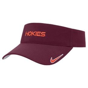 [해외] 1073854 나이키 미국 칼리지 캡모자 Virginia Tech Hokies Nike 2024 Sideline Ace Perfo