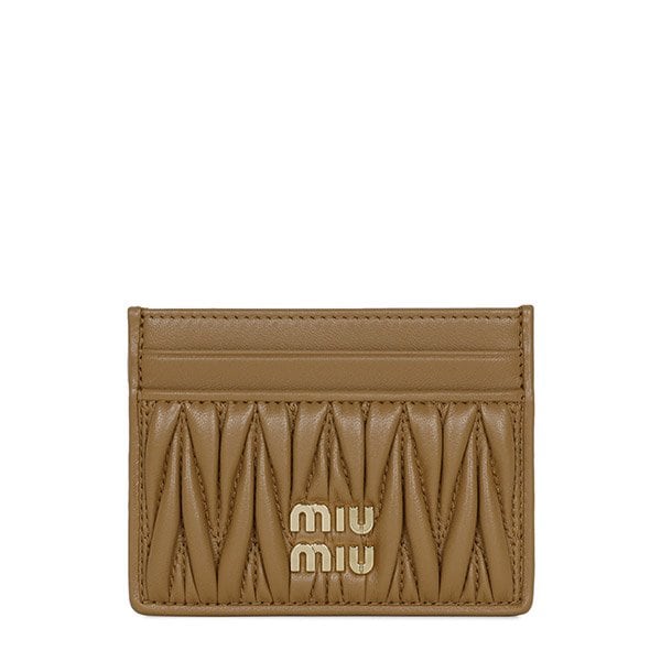 [부산점] 25FW 카라멜 마테라쎄 나파 카드지갑 5MC076 AFPP F098L