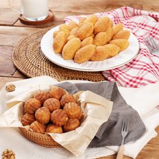 만쥬데이 130gx4봉(총520g)+호두과자 7개입x3봉(총390g)