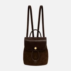 Jour suede backpack-brown DF23STB08D