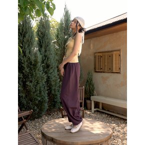 Om Jogger Pants (Black Cherry)