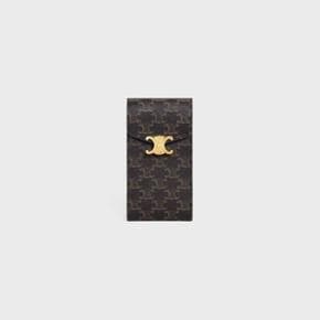 트리오페 PHONE POUCH 승리 캔버스 TAN 10K682DS3.04LU