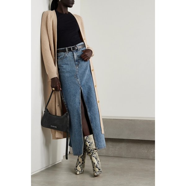 실버레이크 댈러스  데님 맥시 스커트 1647597324548286