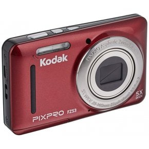 Kodak 컴팩트 디지털 카메라 Kodak PIXPRO FZ53 레드
