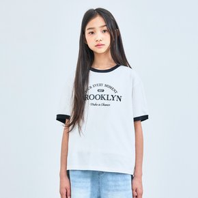 GIRLS 쿨 드라이어스 링거 반팔티 ULRA25455_7358