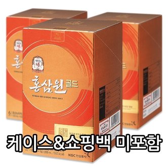 정관장 홍삼원골드 100ml 24포 쇼핑백 케이스 없음-6년근홍삼 홍삼원 활력