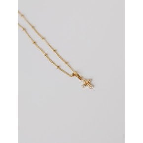 cross cubic necklace