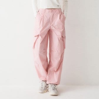 후아유 Lightweight Nylon Cotton Cargo Pants WHTAE2512F