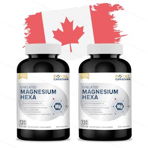  로얄캐네디언 캐나다 킬레이트 마그네슘 헥사 120캡슐x2통