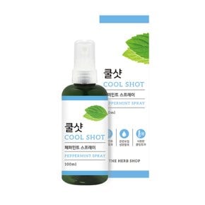 더허브샵_쿨샷 페퍼민트 스프레이 100ml