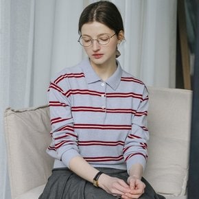 [4/2예약배송]Vibrant stripe wool blended knit_Sky Blue