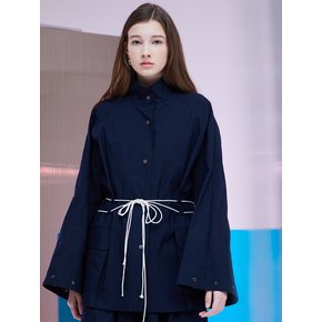 CROSS STRING BELT HALF COAT_BP4SWC0435