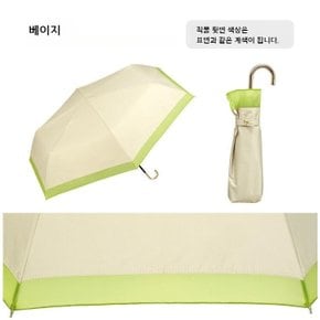 Wpc 배색 UV컷 차광 접이식 미니 양산 우양산 일본양산 차콜