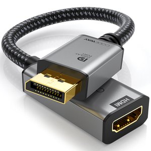 코드웨이 DP to HDMI 2.0 변환 젠더