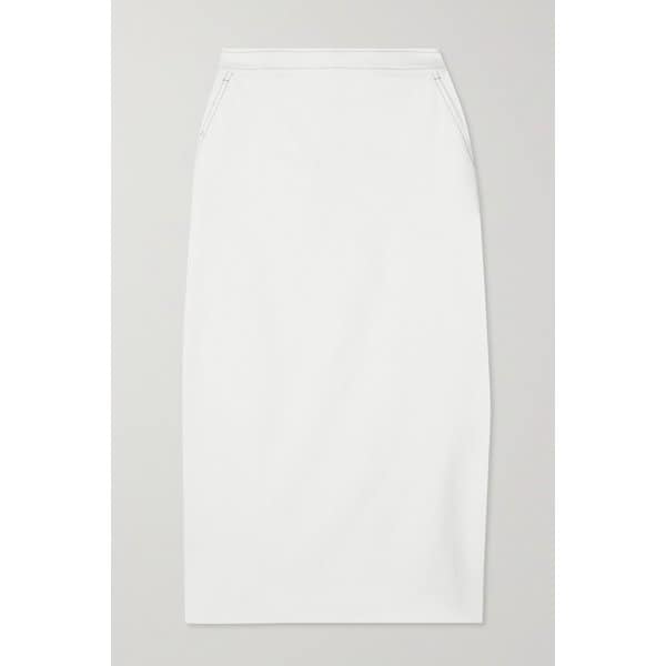 줄리아 데님 미디 스커트 화이트 1647597328926242