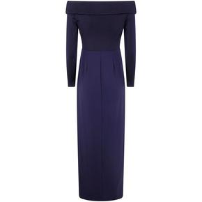 25FW 랄프 로렌 미디 원피스 253982108 002 BLUE