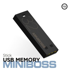 미니보스 미니보스 stick USB 32GB 블랙, 화이트