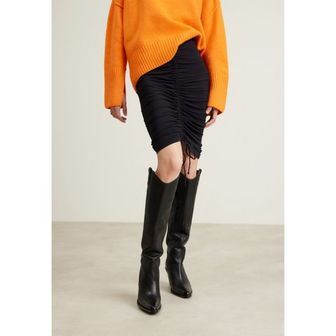 이스퀘어 4072275 Patrizia Pepe GONNA SKIRT - Pencil skirt nero