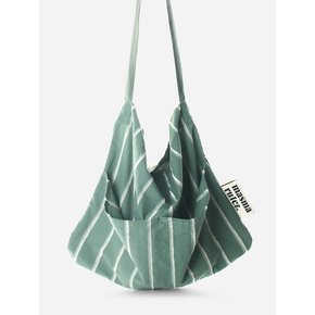 Rabbit eco bag_Wide khaki green