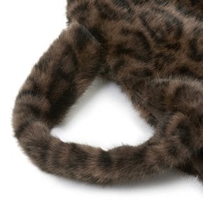 LEOPARD FUR TOTE BAG AR7ABA03