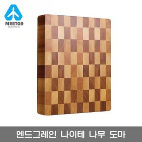 [해외직구] 엔드그레인 나이테 나무 도마 39X26X3.5  최저가 / 무료배송