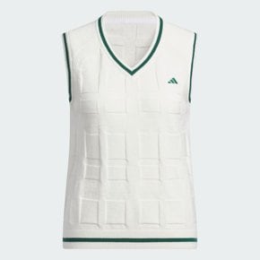 2024 S/S Women Golf 우먼스 고투 스웨터 베스트 IP8664 (화이트그린)