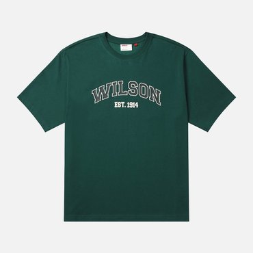 윌슨 바스켓볼 프린트 티셔츠/DGN/W252001NTS40