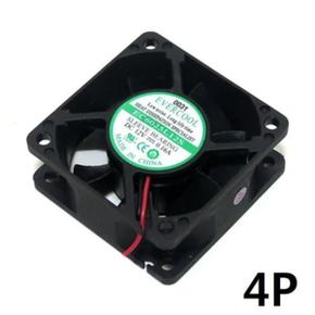 케이스팬 PC쿨러 컴퓨터 FAN 튜닝 60MM 25T 4P X ( 2매입 )