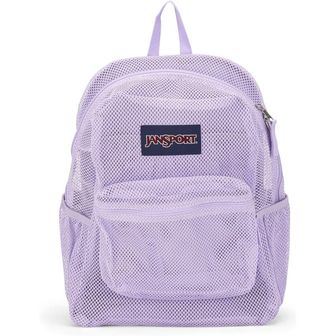  미국 잔스포츠 백팩 가방 JanSport Eco Mesh Backpack Pastel Lilac 17 x 12.5 6 SemiTransparen