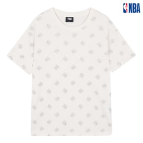 유니 NBA 로고 전판프린트 티셔츠 (N212TS195P)