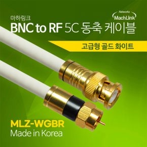 마하링크 BNC to RF 5C 동축 케이블(MLZ-WGBR020, 2m)