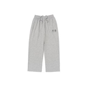 AMERICAN LOGO LOGO SWEAT PANTS (GRAY/GRAY)