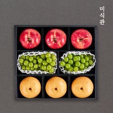 스페셜 과일혼합세트 2호(사과400g*3과+배 580g*3과+샤인650g*2수)총 4.3kg내외