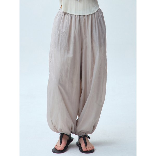 썸머 나일론 벌룬 조거 팬츠_3colors