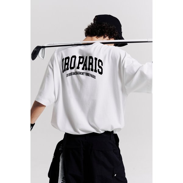 [여주점] [이로] 남성 PARIS 에디션 코튼 티셔츠 IQTAX24224WHX