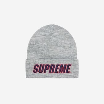  슈프림 슬랜트 비니 헤더 그레이 - 23FW Supreme Slant Beanie Heather Grey - 23FW