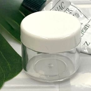 화이트캡 화장품 공병 크림용기 20g 샘플 통