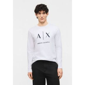 Armani Exchange 아르마니 익스체인지 긴소매 티셔츠 - 긴 소매 상의 흰색 7468378
