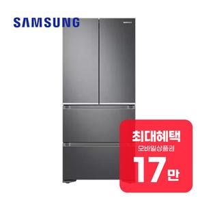 김치플러스 4도어 김치냉장고 490L (리파인드 이녹스) RQ49C9003S9 렌탈 60개월 월 60900원