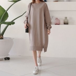 여성 폴사선 원피스 긴팔 봄 가을 데일리룩