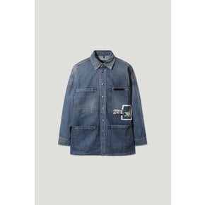 [파주점] 이로맨 블루 빅 포켓 DENIM 자켓 IRJCS23702BUX