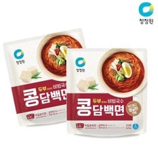  청정원 콩담백면 비빔국수 423.6g x4개